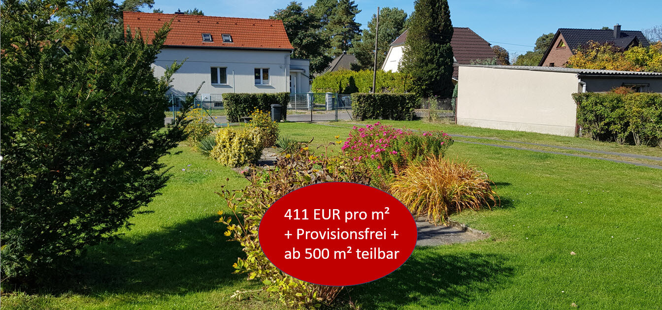 Grundstück zum Kauf provisionsfrei 698.000 € 1.699 m²<br/>Grundstück Innstrasse 29 Falkenhain Falkensee 14612