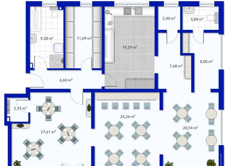 Restaurant zur Miete provisionsfrei 4.500 € 150 m² Gastrofläche Wildau 15745
