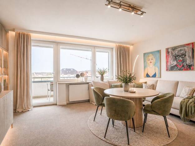 Wohnung zum Kauf 460.000 € 2,5 Zimmer 48 m² 3. Geschoss Westerland Sylt 25980
