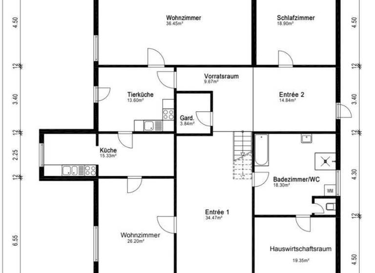 Einfamilienhaus zum Kauf 249.000 € 7 Zimmer 339 m² 3.700 m² Grundstück Cuxhavener Str. 11 Belum 21785