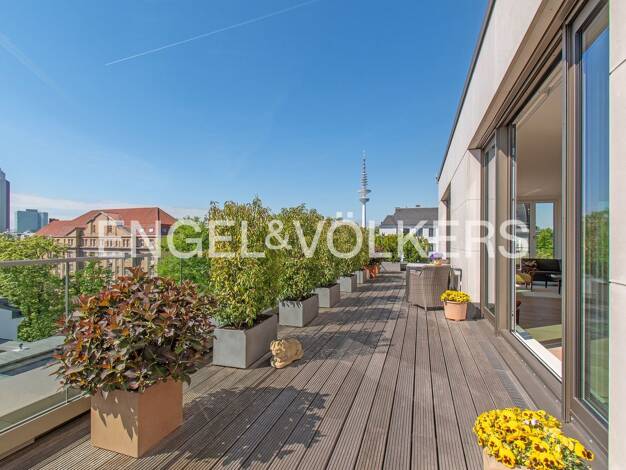 Wohnung zum Kauf 2.750.000 € 3,5 Zimmer 192 m² 5. Geschoss Rotherbaum Hamburg 20148