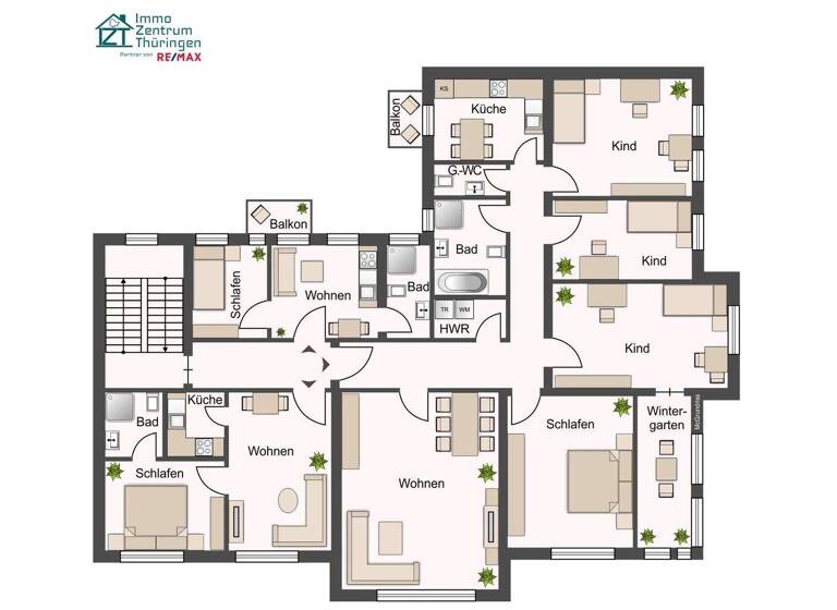 Mehrfamilienhaus zum Kauf 299.000 € 22 Zimmer 1.057 m² 416 m² Grundstück Untermhaus Gera 07545