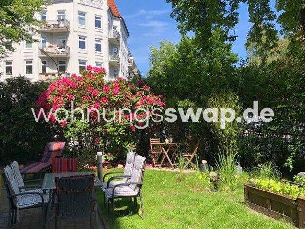 Studio zur Miete Tauschwohnung 988 € 2 Zimmer 60 m² EG Hoheluft-Ost Hamburg 20251