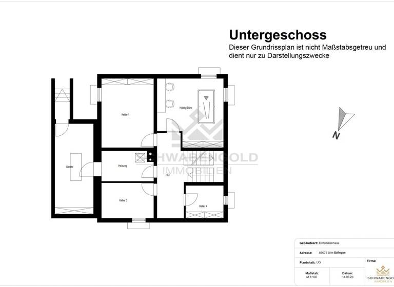 Einfamilienhaus zum Kauf 995.000 € 7,5 Zimmer 200 m² 410 m² Grundstück frei ab 31.12.2026 Böfingen Ulm 89075