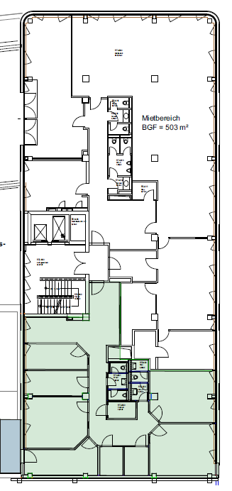 Bürogebäude zur Miete 25,50 € 906 m²<br/>Bürofläche ab 281 m²<br/>Teilbarkeit Neuschwabing München 80797