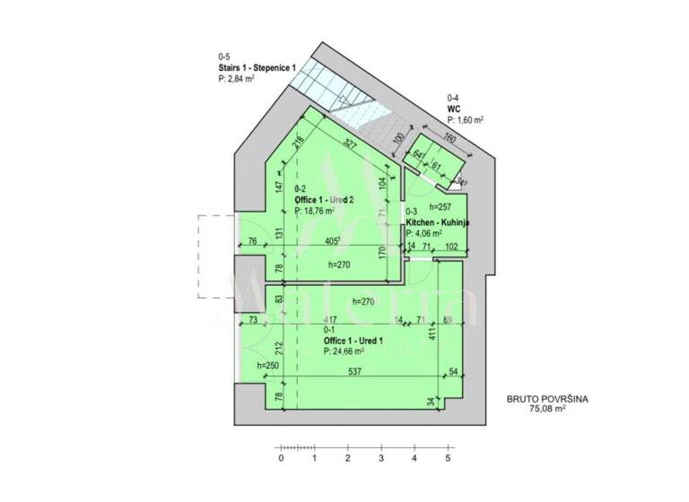 Wohnung zum Kauf 550.000 € 3 Zimmer 1. Geschoss Sibenik 22000