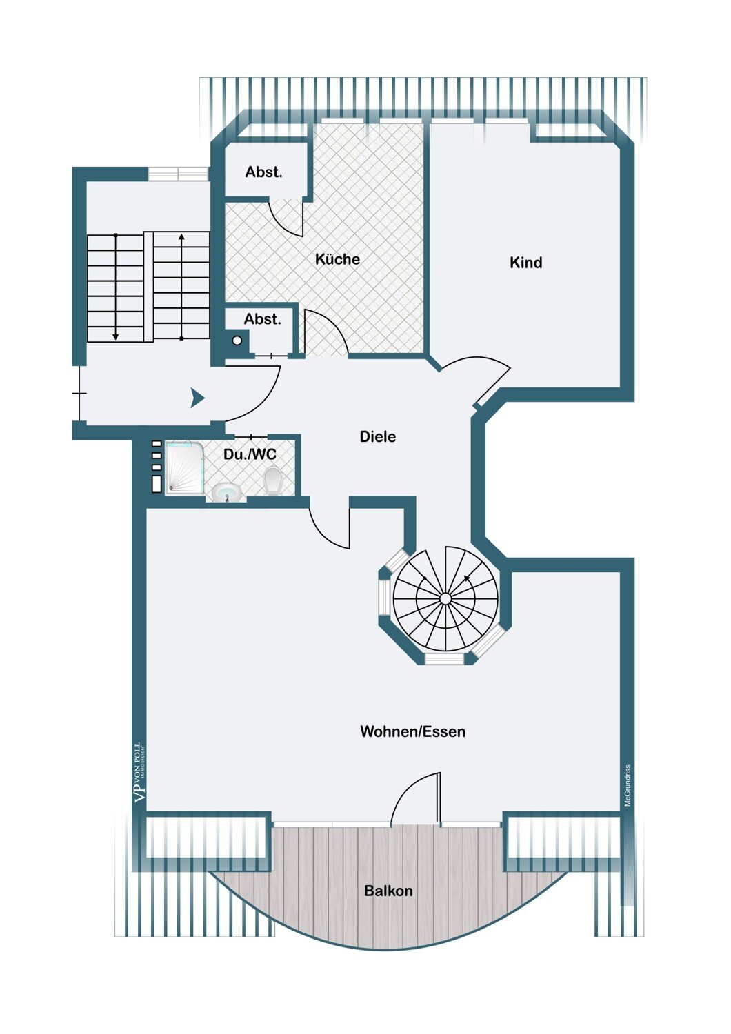 Maisonette zum Kauf 395.000 € 4 Zimmer 122 m²<br/>Wohnfläche 3.<br/>Geschoss Niederberg 1 Koblenz / Niederberg 56077