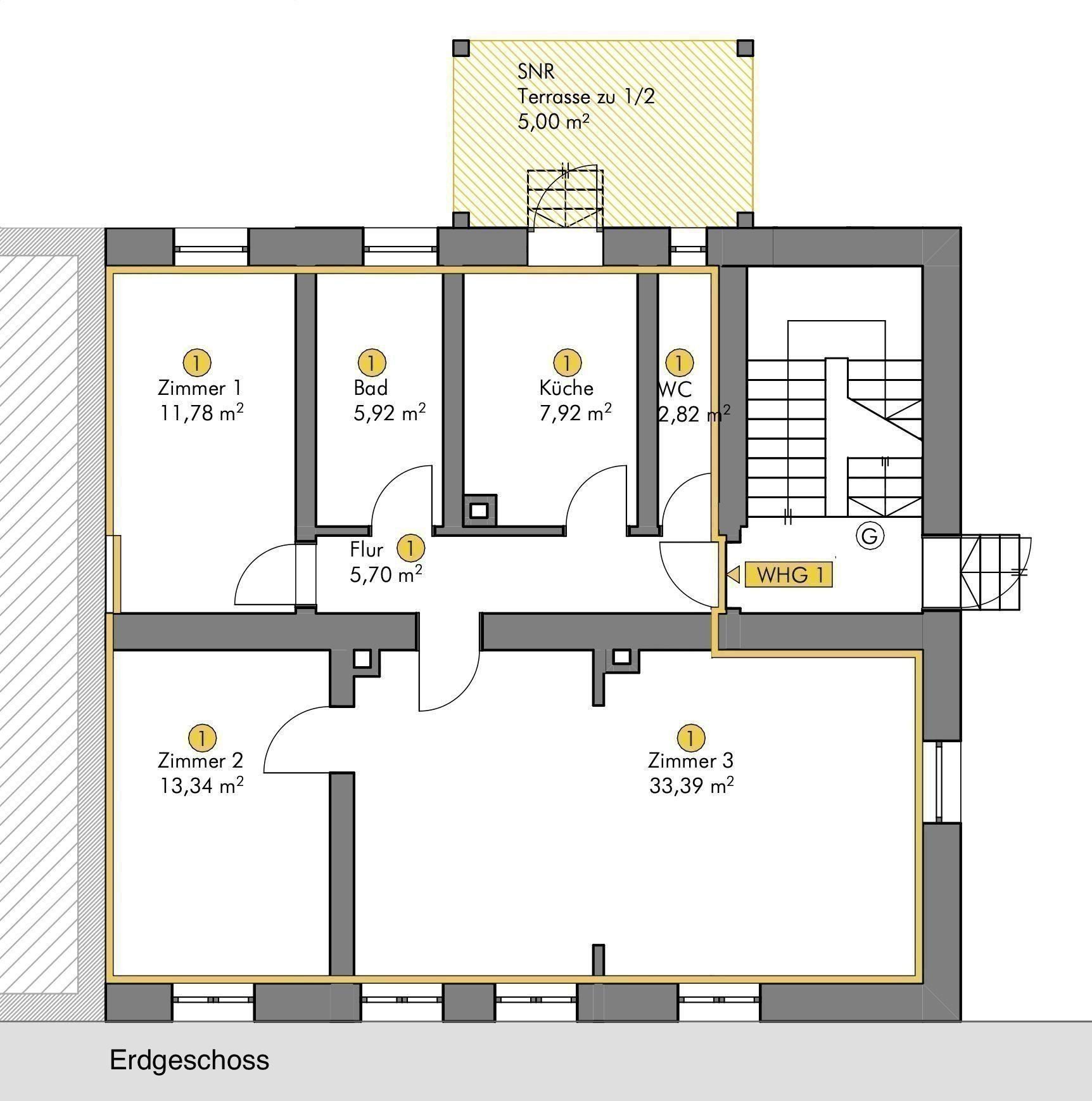 Immobilie zum Kauf provisionsfrei als Kapitalanlage geeignet 299.000 € 3 Zimmer 86 m²<br/>Fläche Bielingplatz Nürnberg 90419