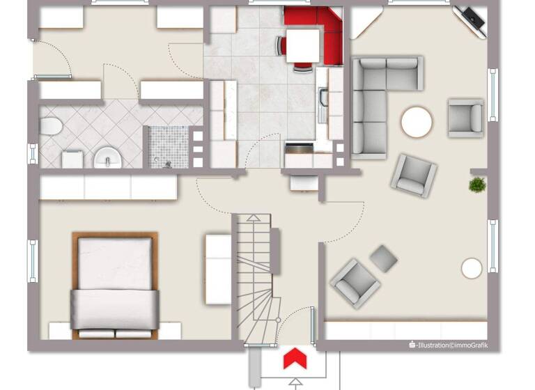 Einfamilienhaus zum Kauf 330.000 € 4 Zimmer 129 m² 1.250 m² Grundstück Scheeßel 27383