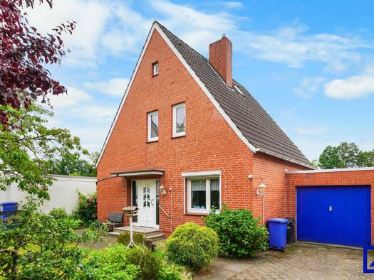 Einfamilienhaus zum Kauf 259.000 € 3 Zimmer 93,1 m² 657 m² Grundstück frei ab sofort Uphusen Achim 28832