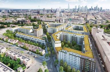 Wohnung zur Miete 1.161 € 2 Zimmer 67,3 m² 1. Geschoss frei ab 01.07.2025 Mathilde-Maier-Straße 6 Gallus Frankfurt-Gallus 60326
