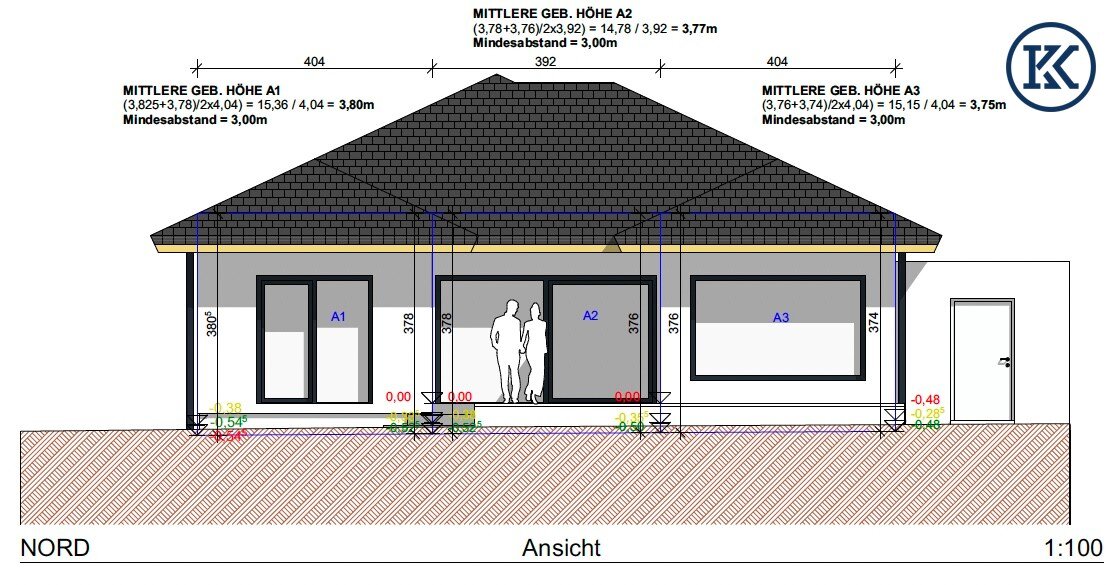 Bungalow zum Kauf 4 Zimmer 123 m²<br/>Wohnfläche 542 m²<br/>Grundstück Sierndorf 2011