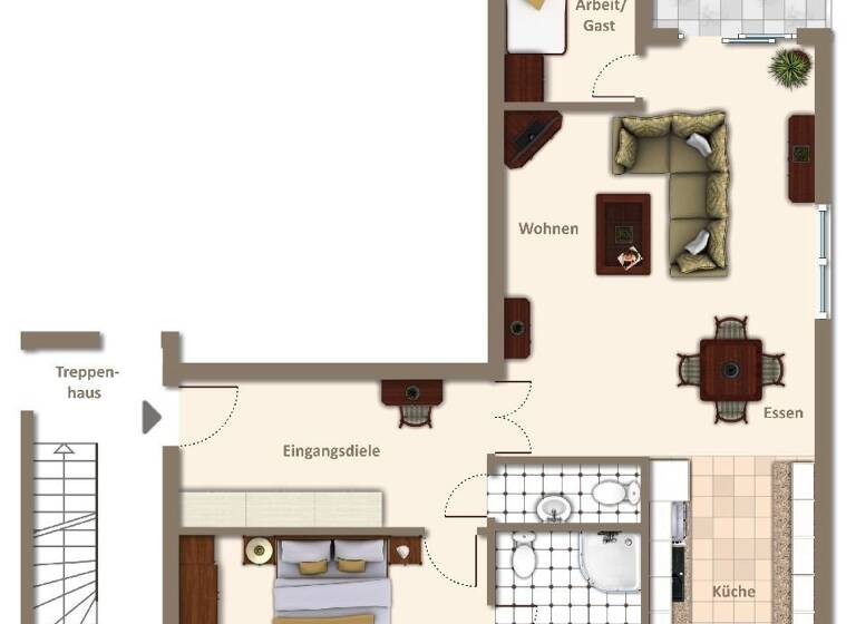 Wohnung zum Kauf 365.000 € 3 Zimmer 91 m² 3. Geschoss Immigrath Langenfeld 40764