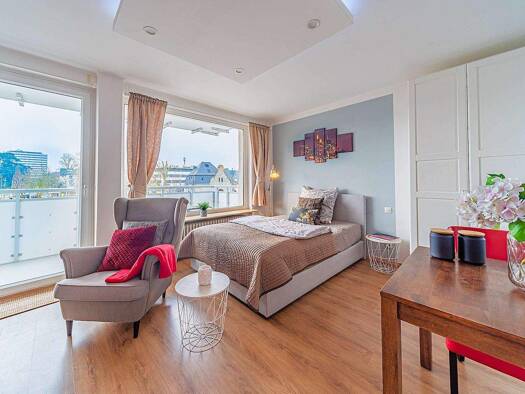 Studio zur Miete Wohnen auf Zeit 990 € 1 Zimmer 32 m² frei ab sofort Oberursel Oberursel (Taunus) 61440