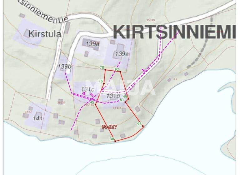 Villa zum Kauf 158.000 € 2 Zimmer 80 m² 4.045 m² Grundstück Kirtsinniementie 131b Tohmajärvi 82360