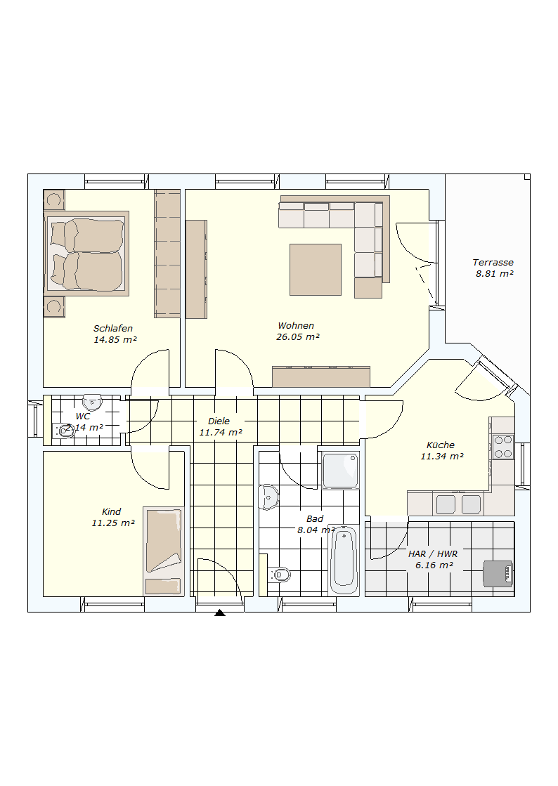 Bungalow zum Kauf 409.805 € 3 Zimmer 100 m²<br/>Wohnfläche 545 m²<br/>Grundstück Teichweg Markranstädt Markranstädt 04420