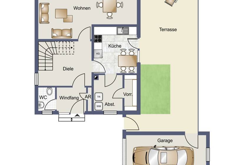 Einfamilienhaus zum Kauf 225.000 € 4 Zimmer 120 m²<br/>Wohnfläche 725 m²<br/>Grundstück Warsingsfehn Moormerland 26802