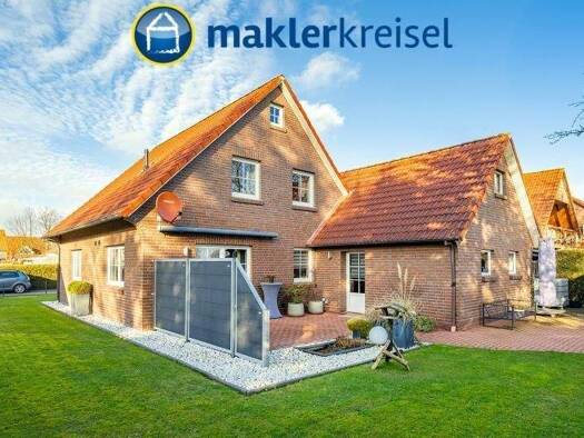 Einfamilienhaus zum Kauf 425.000 € 3 Zimmer 125 m² 601 m² Grundstück Burhafe Wittmund OT Burhafe 26409