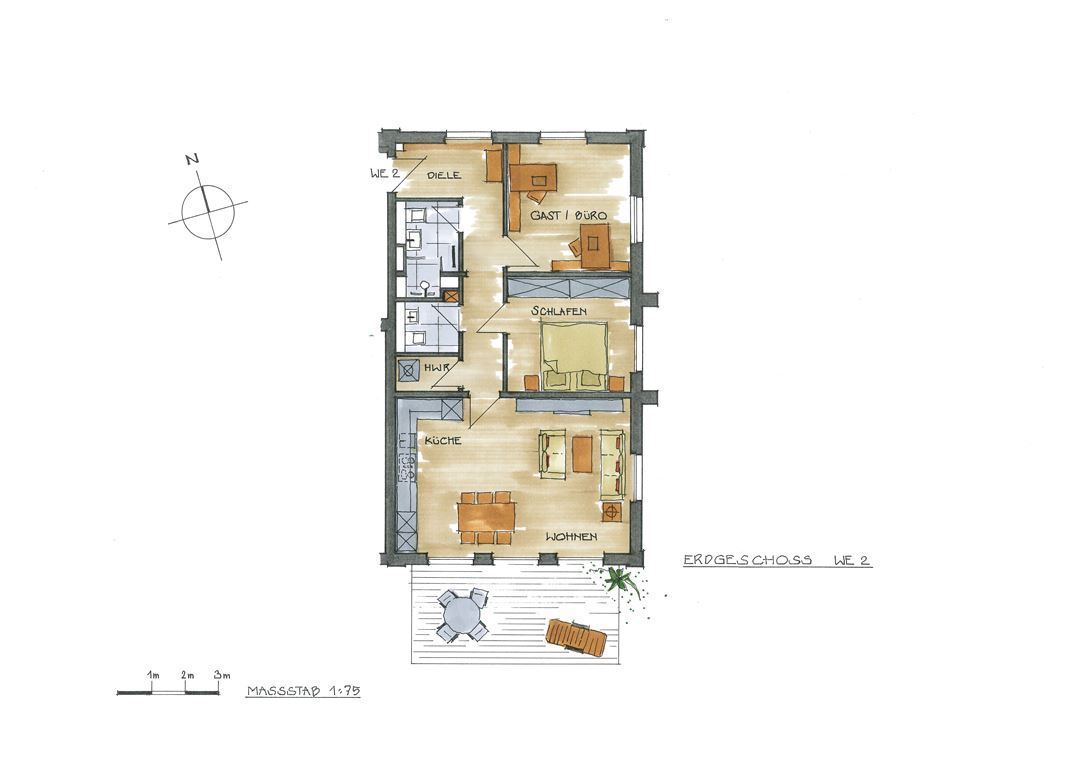 Wohnung zum Kauf 995.000 € 3 Zimmer 90,4 m²<br/>Wohnfläche Stauffenbergstr. 7 Nienstedten Hamburg 22587