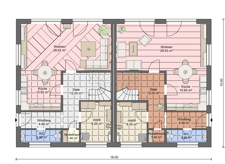 Doppelhaushälfte zum Kauf provisionsfrei 463.000 € 4 Zimmer 131 m² 525 m² Grundstück frei ab 01.03.2027 Kühlungsborn 18225