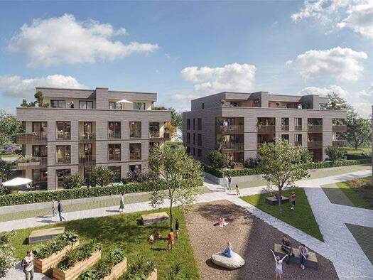 Wohnung zum Kauf - Neubau provisionsfrei 405.000 € 3 Zimmer 75,6 m² 1. Geschoss frei ab sofort Im Fuchsbühl 9/11 Aichwald 73773