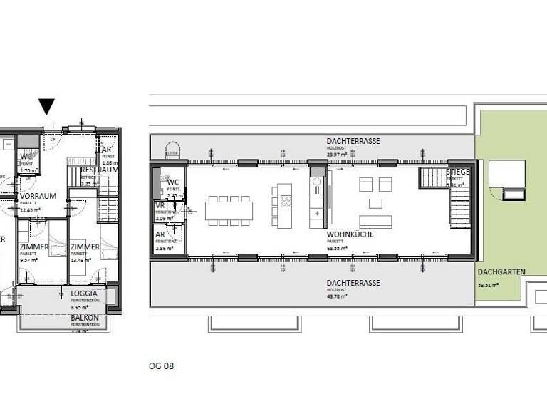 Wohnung zum Kauf 1.080.000 € 4 Zimmer 141,1 m² 7. Geschoss Josef-Deutsch-Strasse 5 Wien 1100