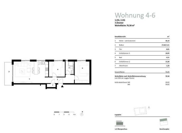 Wohnung zum Kauf - Erstbezug provisionsfrei 449.000 € 3 Zimmer 70,6 m² 2. Geschoss frei ab 31.07.2027 Bad Vilbel 61118