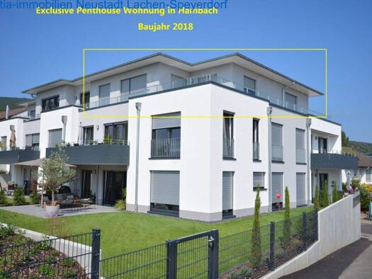 Penthouse zur Miete 2.100 € 4 Zimmer 149 m² 2. Geschoss frei ab 01.06.2026 Hambach Neustadt an der Weinstraße 67434