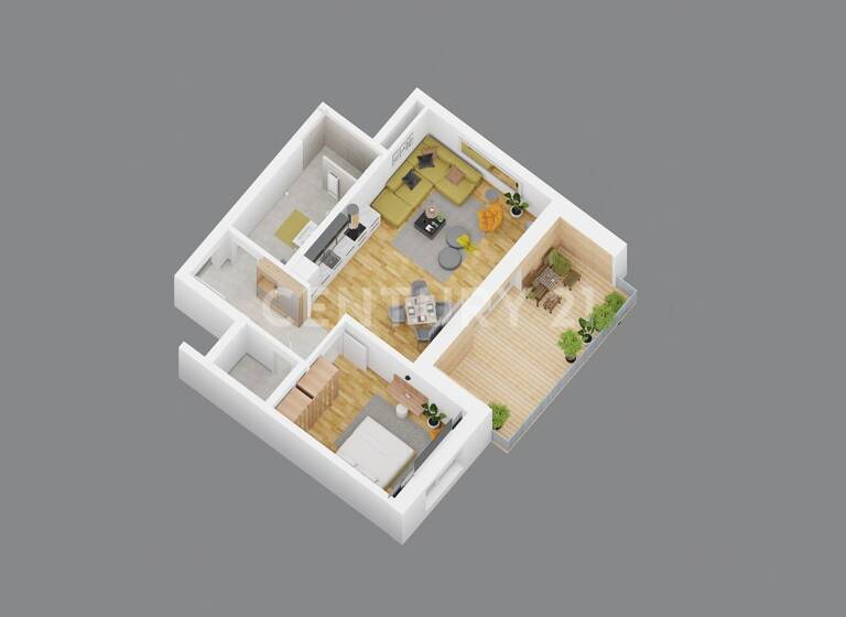 Wohnung zum Kauf - Erstbezug 339.000 € 2 Zimmer 61,2 m² 2. Geschoss Schwarzau Trostberg 83308