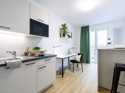 Wohnung zur Miete 570 € 1 Zimmer 23 m² 2. Geschoss frei ab sofort Ahornstraße Babelsberg Süd Potsdam 14482
