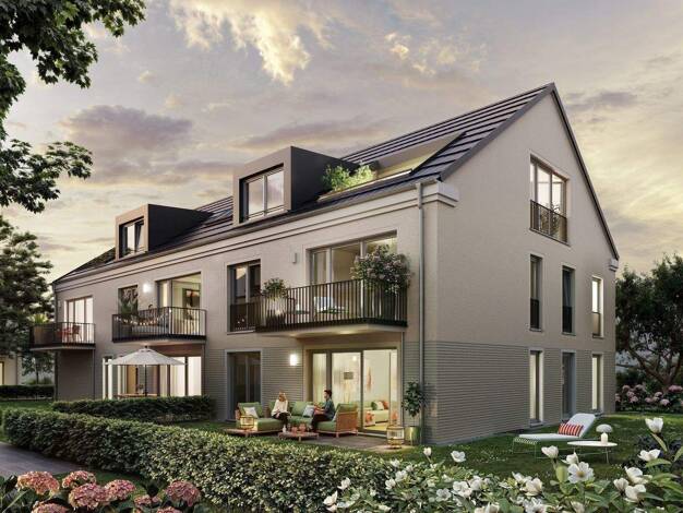 Terrassenwohnung zum Kauf provisionsfrei 919.000 € 5 Zimmer 104,8 m² EG frei ab 31.12.2028 Hofstattstraße 17 Aschheim Aschheim 85609