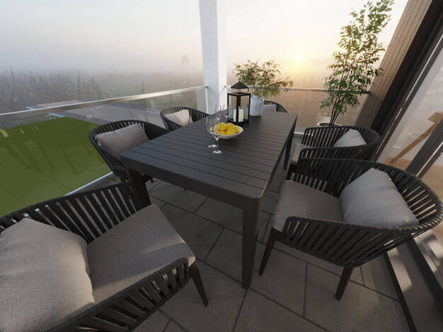 Wohnung zum Kauf - Erstbezug provisionsfrei 568.300 € 4 Zimmer 109,4 m² 1. Geschoss Öschelbronn Niefern-Öschelbronn / Öschelbronn 75223