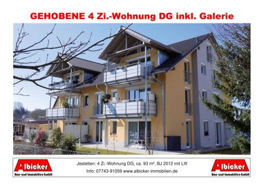 Wohnung zum Kauf 370.000 € 4 Zimmer 93 m² 3. Geschoss Hotzenweg 5 Jestetten Jestetten 79798