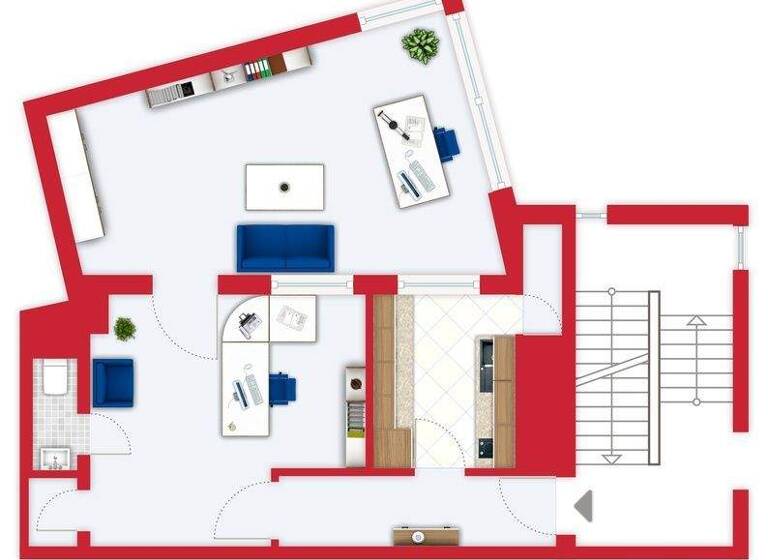 Bürogebäude zur Miete 490 € Dillingen Dillingen/Saar 66763
