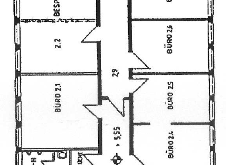 Bürofläche zur Miete provisionsfrei 7,90 € 233 m² Bürofläche teilbar ab 233 m² Marienkirche Oberhausen 46047
