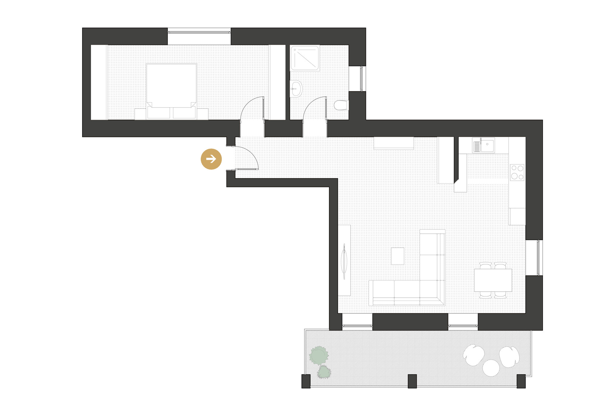 Wohnung zum Kauf 298.000 € 2 Zimmer 63 m²<br/>Wohnfläche 2.<br/>Geschoss Meran 39012