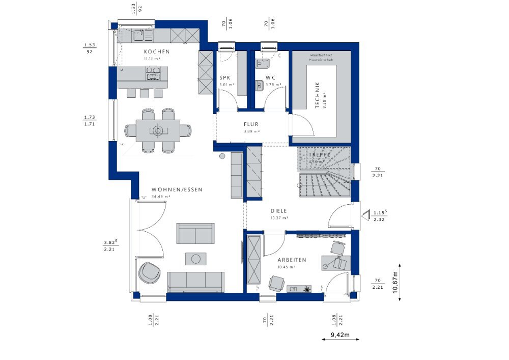 Haus zum Kauf 659.000 € 5 Zimmer 160 m²<br/>Wohnfläche 650 m²<br/>Grundstück Weidenstetten Weidenstetten 89197