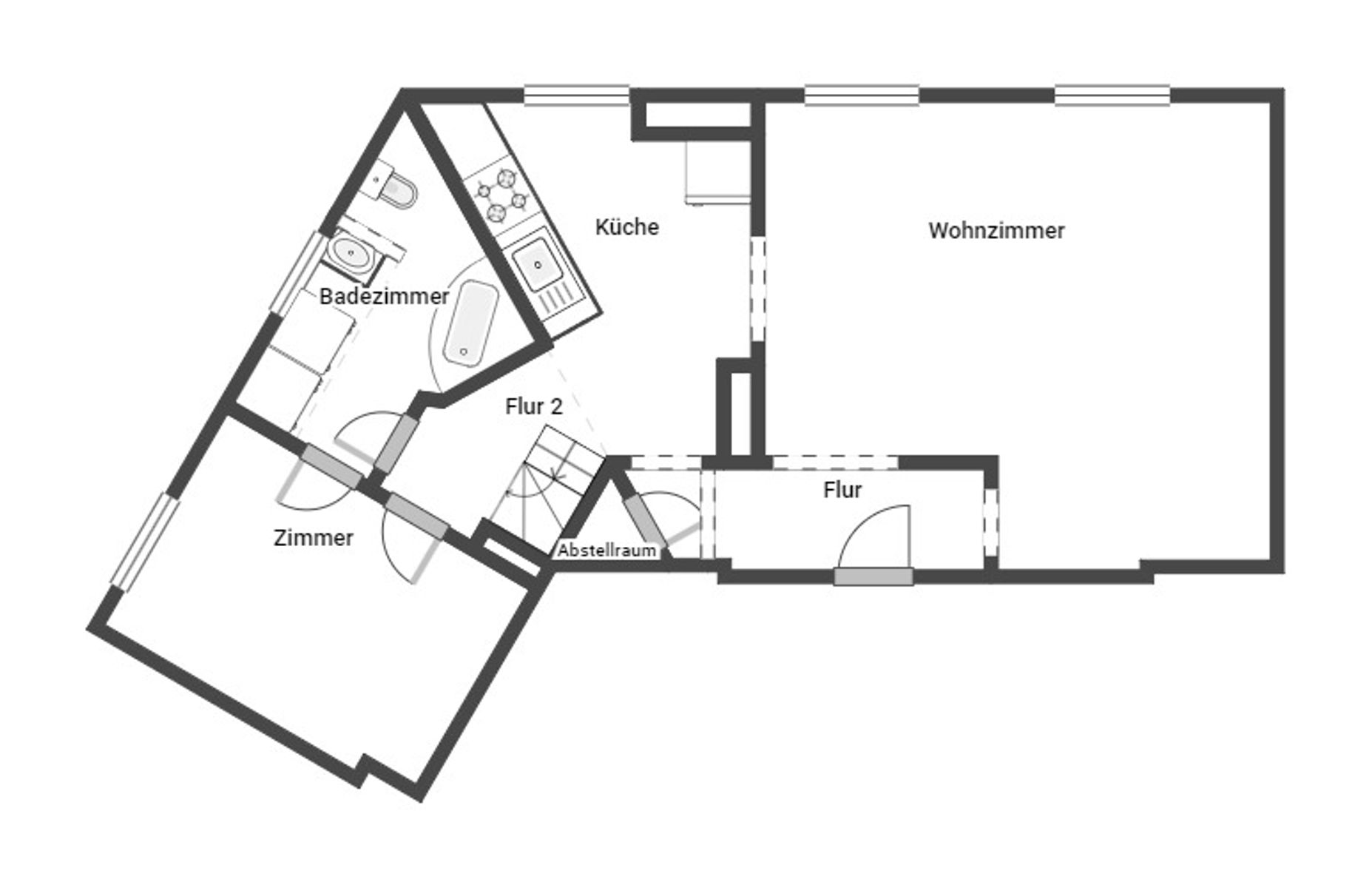 Maisonette zum Kauf provisionsfrei 522.500 € 3 Zimmer 97,2 m²<br/>Wohnfläche 4.<br/>Geschoss 01.02.2025<br/>Verfügbarkeit Oberkassel Düsseldorf 40547