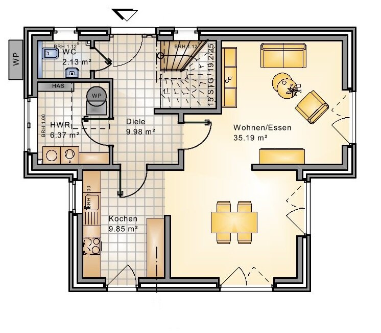 Einfamilienhaus zum Kauf 562.600 € 4 Zimmer 127 m²<br/>Wohnfläche 515 m²<br/>Grundstück Hackenweg Oldenburg (Oldenburg) / Bürgerfelde 26127