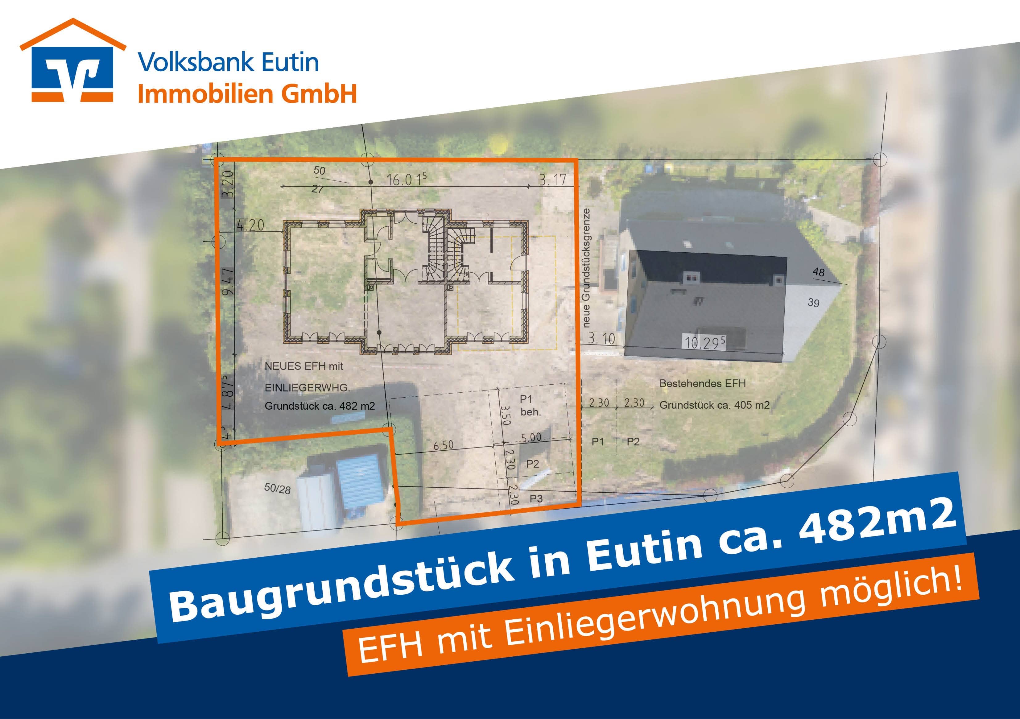 Grundstück zum Kauf 165.000 € 482 m²<br/>Grundstück Eutin 23701