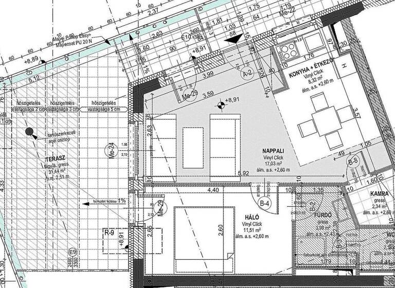 Wohnung zum Kauf 233.900 € 1,5 Zimmer 47 m² 4 Geschosse frei ab sofort Siófok 8600