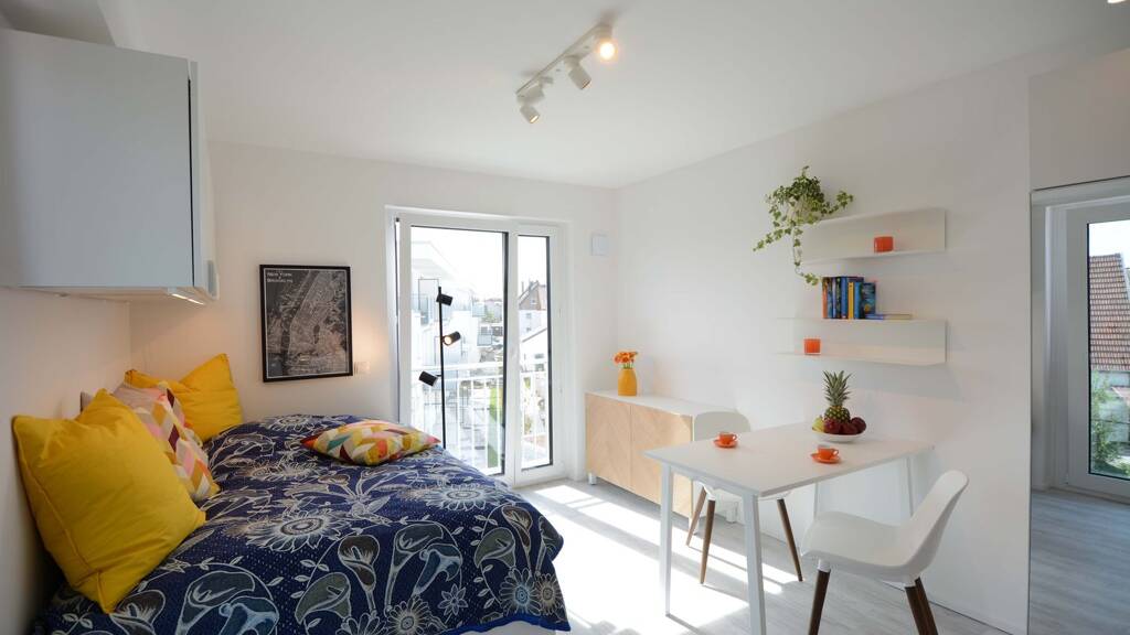 Wohnung zur Miete 1.190 € 1 Zimmer 24 m² Geschoss 1/4 frei ab 01.07.2026 Neufahrn Neufahrn bei Freising 85375