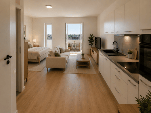 Terrassenwohnung zur Miete 724 € 1 Zimmer 40,2 m² EG frei ab 01.10.2026 Trachauer Straße Mickten Ortsamtsbereich Pieschen 01139