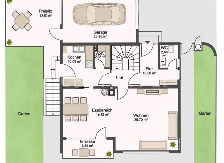Einfamilienhaus zum Kauf 515.000 € 4 Zimmer 141 m² 434 m² Grundstück frei ab sofort Mühldorf Mühldorf a. Inn 84453