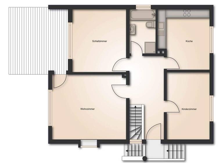 Bungalow zum Kauf 549.000 € 3 Zimmer 94 m² 496 m² Grundstück Groß Buchholz Hannover 30627