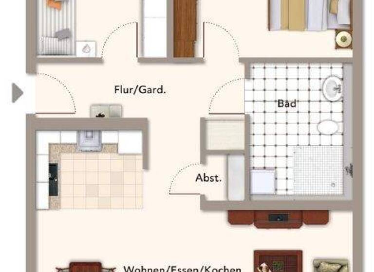 Wohnung zum Kauf - Erstbezug provisionsfrei 549.000 € 3 Zimmer 79,4 m² 1. Geschoss Westerham Feldkirchen-Westerham 83620