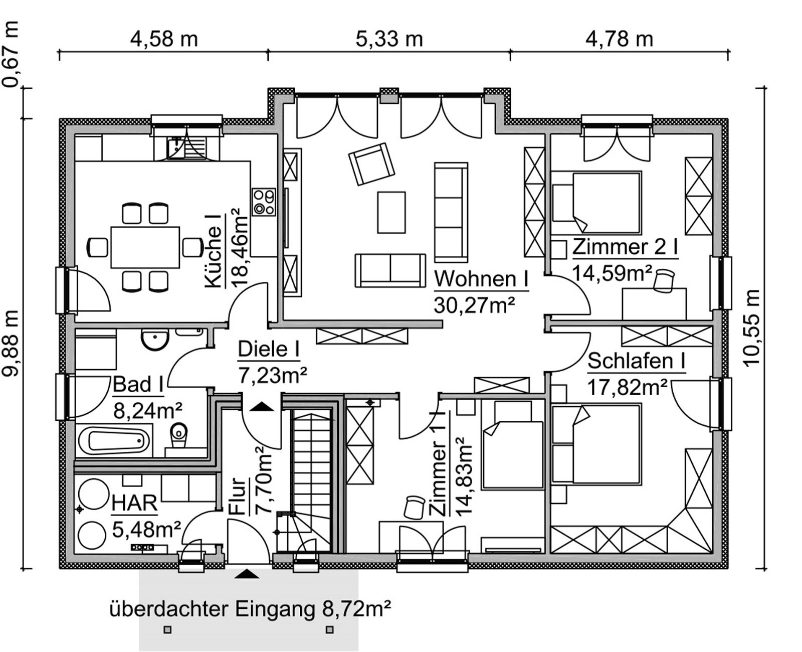 Einfamilienhaus zum Kauf provisionsfrei 593.700 € 8 Zimmer 233 m²<br/>Wohnfläche 1.000 m²<br/>Grundstück Zossen Zossen 15806