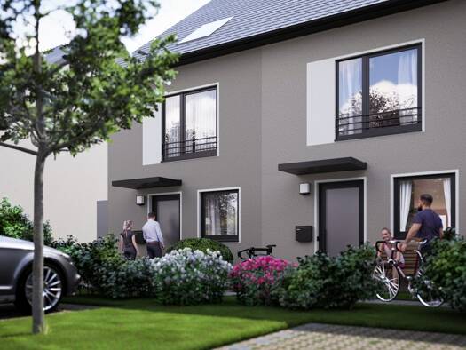 Reihenmittelhaus zum Kauf - Erstbezug provisionsfrei 359.990 € 5 Zimmer 145 m² 255,3 m² Grundstück Herbert-Thiele-Straße 16 Plaußig-Portitz Leipzig 04349