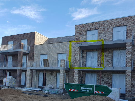 Wohnung zur Miete - Erstbezug 979 € 2 Zimmer 61,2 m² 1. Geschoss Industriestr. 13 Burg auf Fehmarn Fehmarn 23769