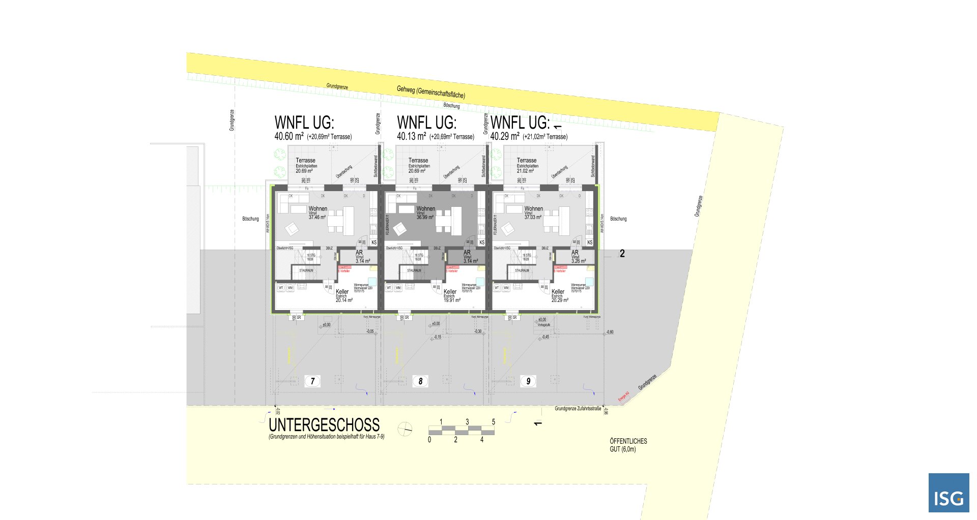 Reihenendhaus zur Miete 754 € 97 m²<br/>Wohnfläche 271 m²<br/>Grundstück Auweg 15 Schärding 4780